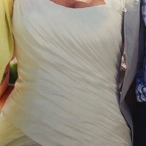 Wedding gown - Alita Graham for Kleinfeld. Custom gown. Off white satin.